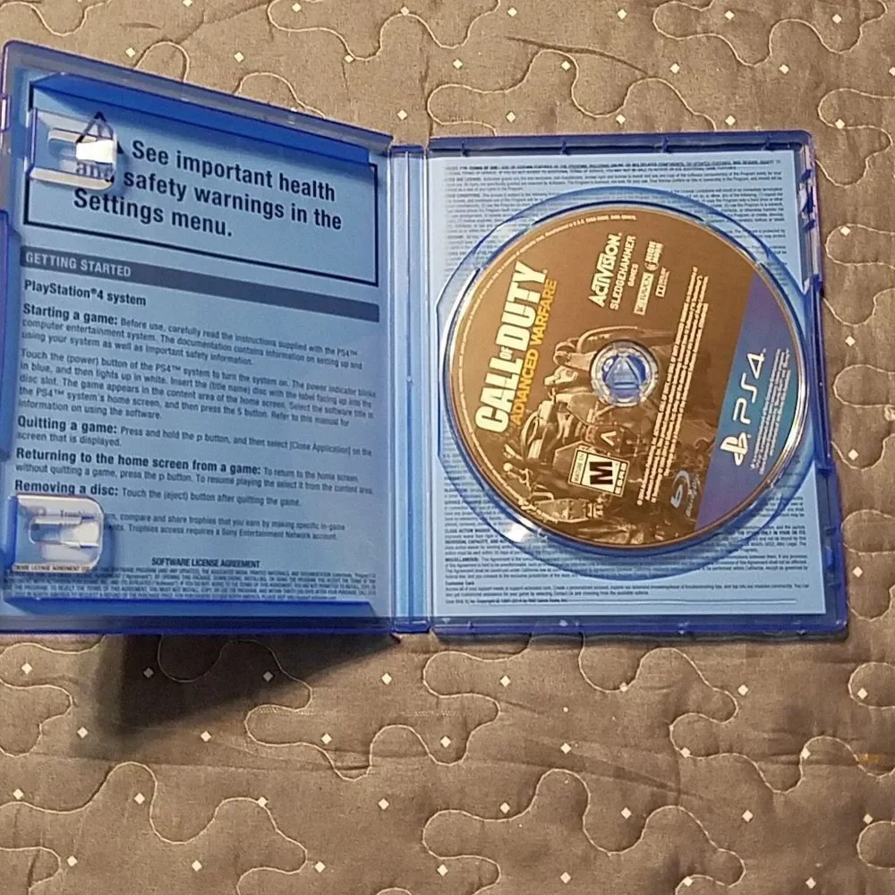 PS4 call of Duty Advance Warfare game